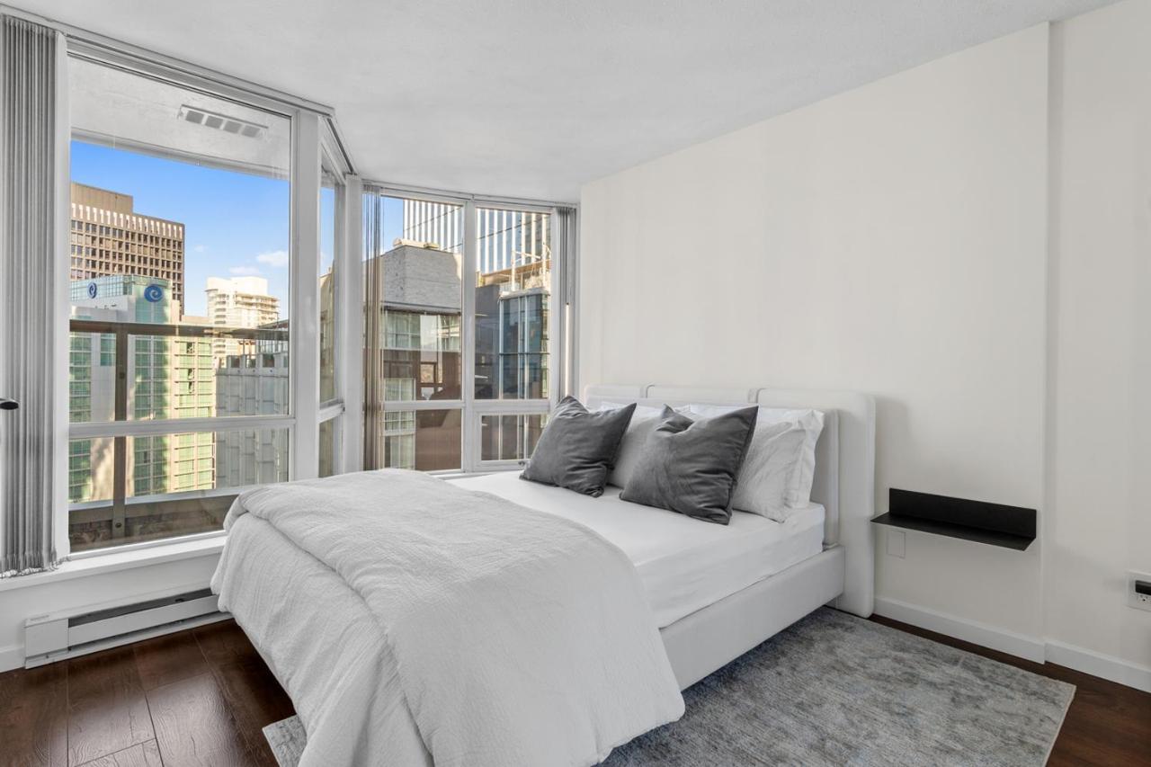 Downtown Luxury 1Br Coal Harbour Vancouver Exterior foto